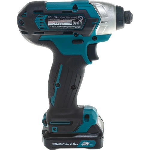Аккумуляторный шуруповерт Makita TD110DWAE фото 5 Аккумуляторный шуруповерт Makita TD110DWAE фото 5