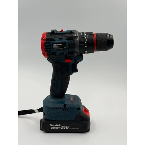 Ударная бесщеточная аккумуляторная дрель-шуруповерт BlackWeld JZ02-10R 21V 1.5Ah 150179 фото 4 Ударная бесщеточная аккумуляторная дрель-шуруповерт BlackWeld JZ02-10R 21V 1.5Ah 150179 фото 4