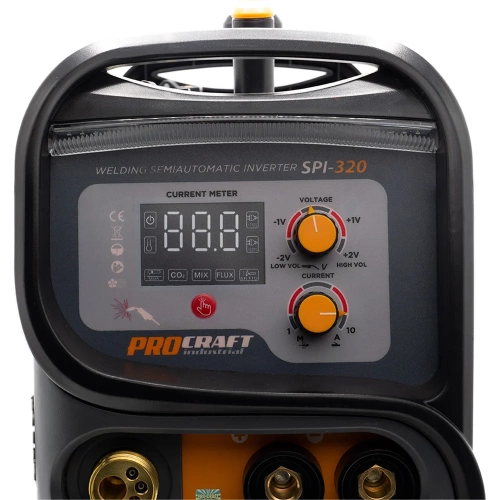 Инверторный сварочный полуавтомат PROCRAFT Industrial SPI320 SPI-320 фото 11 Инверторный сварочный полуавтомат PROCRAFT Industrial SPI320 SPI-320 фото 11