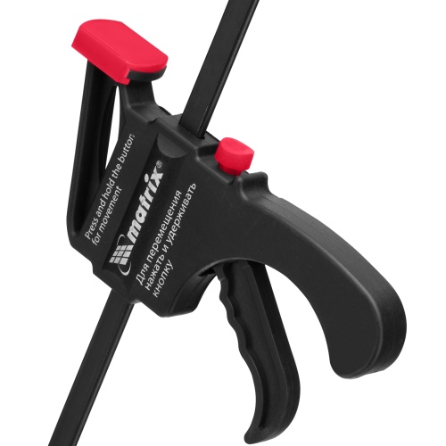 Струбцина универсальная, быстрозажимная, F-образная, 450 х 565 х 45 мм, пластиковый корпус Matrix фото 7