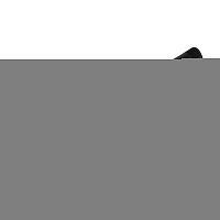 Киянка резиновая, 225 г, черно-белая резина, фибергласовая рукоятка Matrix