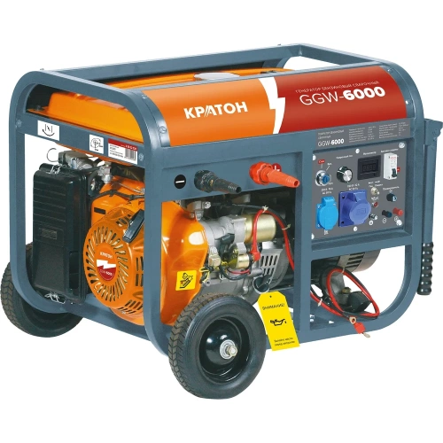Генератор бензиновый сварочный Кратон GGW-6000 3 08 02 028