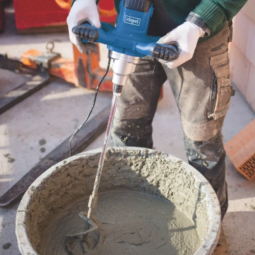 Строительный миксер 2-скоростной 1400 Вт PM1400 Scheppach 5907805901 фото 4 Строительный миксер 2-скоростной 1400 Вт PM1400 Scheppach 5907805901 фото 4