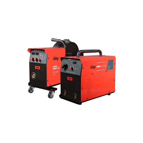 Сварочный полуавтомат инвертор FUBAG INMIG 350T DG (31438), Подающий механизм DRIVE INMIG DG (41125), Шланг-пакет 5 метров 35 мм.кв 31438.4