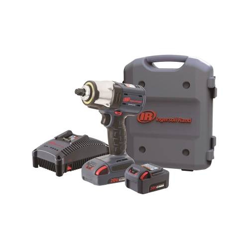 Аккумуляторный ударный гайковерт Ingersoll Rand W5153-K22A-EU 1/2" комплект 47665713001 фото 3