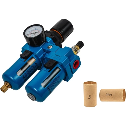 Фильтр с регулятором и лубрикатором NBPT AC4010-G3/8 N (5 Мкм) 77454 Фильтр с регулятором и лубрикатором NBPT AC4010-G3/8 N (5 Мкм) 77454