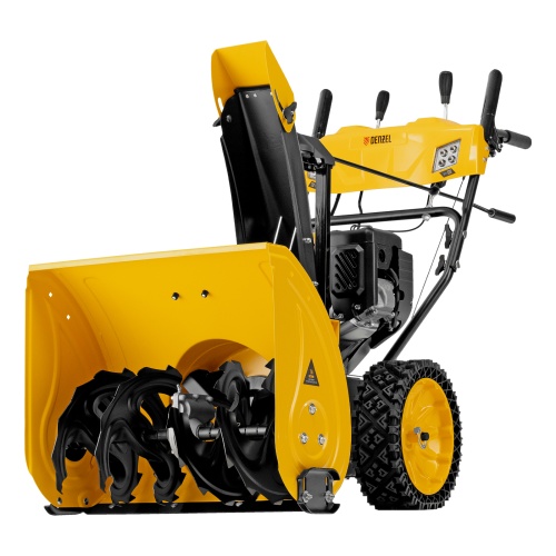 Бензиновая снегоуборочная машина SBM 610S PRO, 212 cc, электростартер, фара, обогрев Denzel фото 24