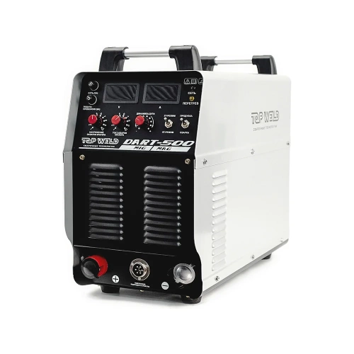 Инвертор полуавтоматической сварки TopWeld TW Dart-500 (IGBT/ 500A / 380V) (скомплект. горелка+клемма) TW.112.120500