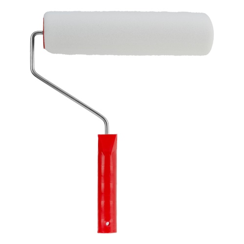 Валик "Поролон", в сборе, 250 мм, D 48 мм, D ручки 6 мм, крепление шплинтом Сибртех фото 3