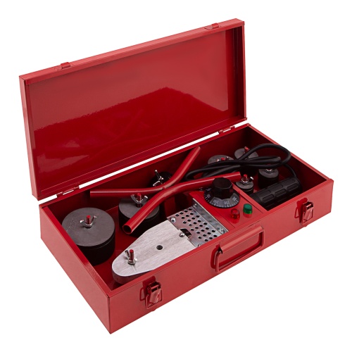 Аппарат для сварки пластиковых труб К W 800, 800 Вт, 300 °C, 20-25-32-40-50-63 мм, металлический кейс Kronwerk фото 8