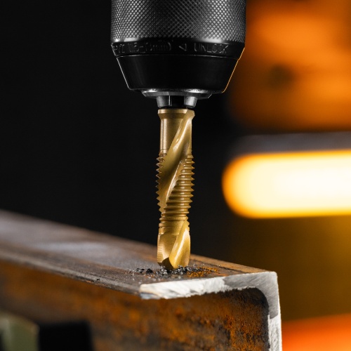 Сверло-метчик М12 х 1,75 мм, Р6М5// Denzel фото 9