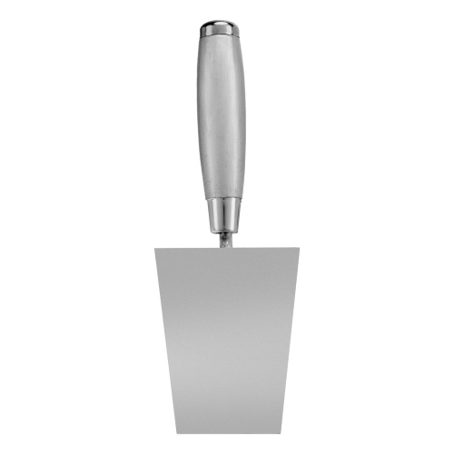 Кельма из нержавеющей стали, 120 х 79 мм, деревянная ручка Matrix фото 4