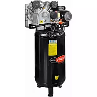 Компрессор 2-х поршневой с ременным приводом Rockforce вертикальный 2.2кВт, ресивер 100л, 250л/м, 220В RF-TB265-100[vertical](58441)