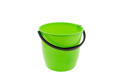 Ведро пластмассовое круглое 13 л, с крышкой, Light Elfe фото 6