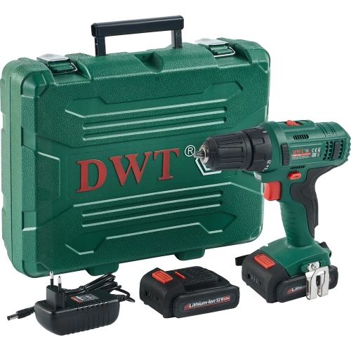 Аккумуляторная дрель-шуруповерт DWT ABS-12 L-2 BMC 5.2.1 фото 3 Аккумуляторная дрель-шуруповерт DWT ABS-12 L-2 BMC 5.2.1 фото 3