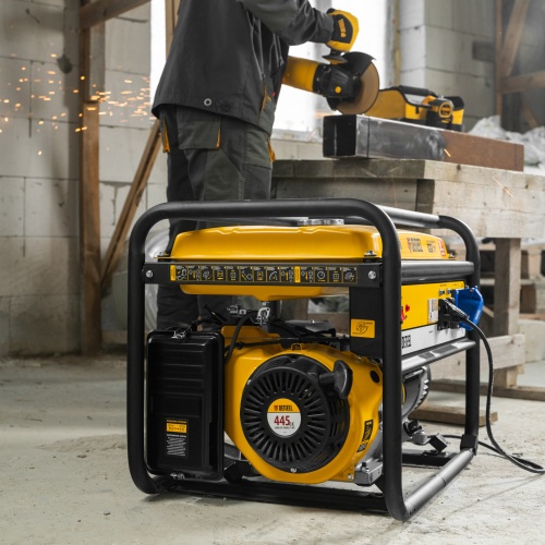 Генератор бензиновый GE 8900, 8.5 кВт, 220 В/50 Гц, 25 л, ручной старт Denzel фото 16 Генератор бензиновый GE 8900, 8.5 кВт, 220 В/50 Гц, 25 л, ручной старт Denzel фото 16