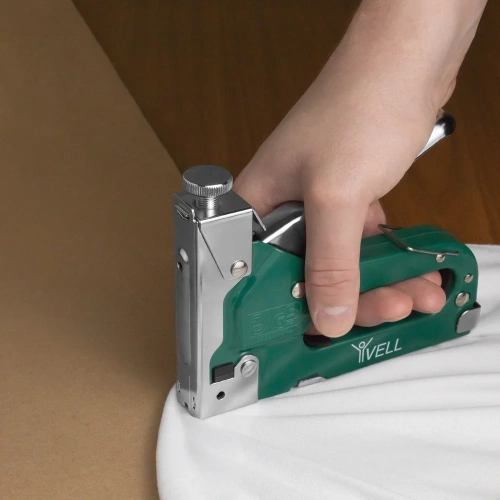 Строительный мебельный степлер Vell регулируемый, 4-14 мм V90351 1394854 фото 8
