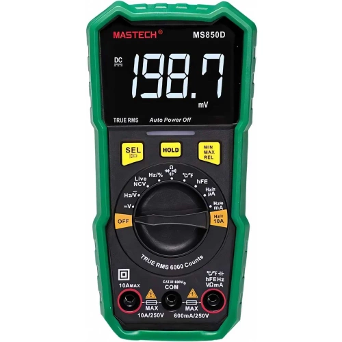 Мультиметр цифровой Mastech MS850D 00-00013502