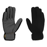 Перчатки универсальные, двойные, ПВХ нанесение, размер 10 Denzel