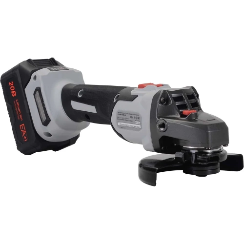 Углошлифовальная машина аккумуляторная Ресанта АУШМ-125/20Li-R (в комплекте 1 АКБ и ЗУ) ЕА+ в кейсе 75/12/26 фото 5