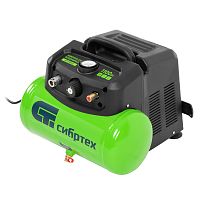 Компрессор воздушный безмаслянный BL 1100/6 1100Вт, ресивер 6 литров, 180 л/мин Сибртех