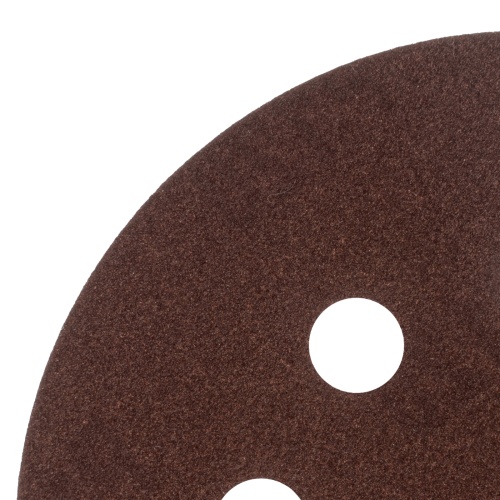 Круг абразивный на ворсовой подложке под "липучку", перфорированный, P 120, 125 мм, 5 шт Сибртех фото 3