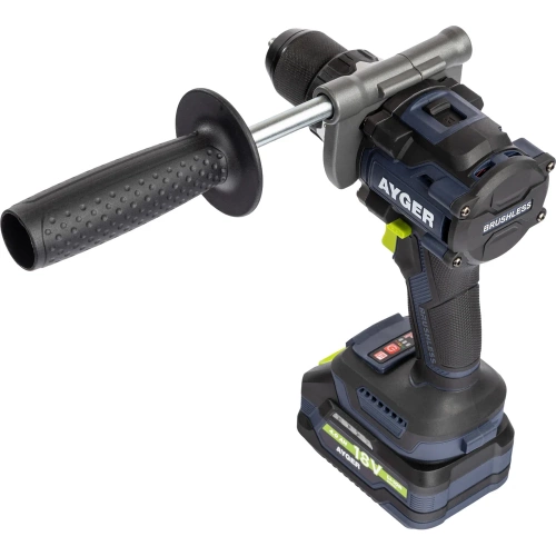 Аккумуляторный бесщеточный ударный шуруповерт AYGER AP20BL4-160 фото 9 Аккумуляторный бесщеточный ударный шуруповерт AYGER AP20BL4-160 фото 9