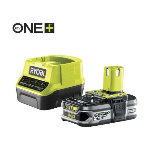 Набор Ryobi ONE+ RC18120-125 5133003359 аккумулятор (18 В; 2.5 А*ч; Li-Ion) и зарядное устройство RC18120 Набор Ryobi ONE+ RC18120-125 5133003359 аккумулятор (18 В; 2.5 А*ч; Li-Ion) и зарядное устройство RC18120