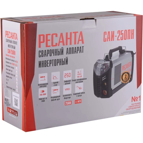 Сварочный инвертор Ресанта САИ 250 ПН 65/21 фото 9