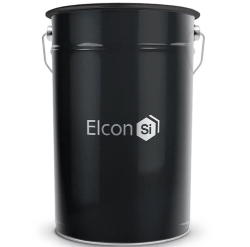 Грунт-эмаль по ржавчине Elcon 3 в 1 матовая Ral 9005 черная 25 кг