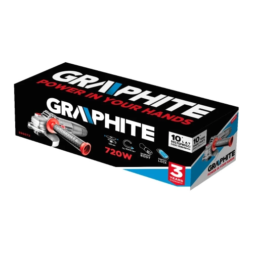 Угловая шлифовальная машина GRAPHITE 59G072 фото 6 Угловая шлифовальная машина GRAPHITE 59G072 фото 6