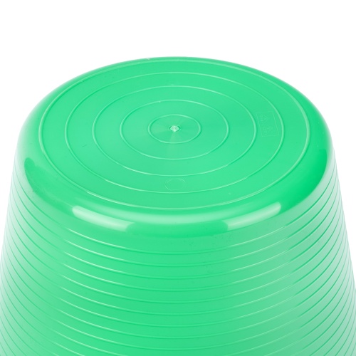 Ведро гибкое сверхпрочное, 14 л, зеленое, Сибртех фото 4