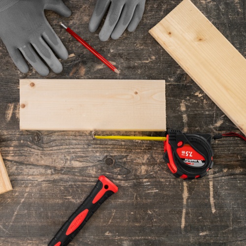 Рулетка Status Magnet 3 fixations,7,5 м х 25 мм,обрезиненный корпус,зацеп с магнитом Matrix фото 8