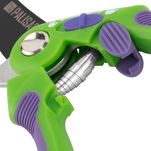 Секатор прямого реза, 215 мм, регулировка захвата, двухкомпонентные рукоятки, Palisad фото 5