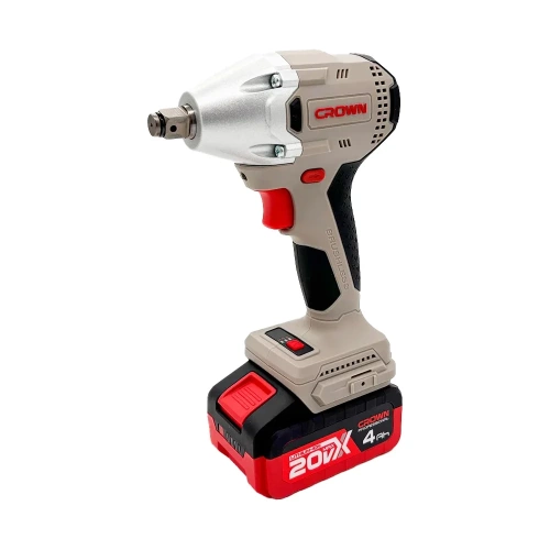 Гайковерт ударный Crown аккумуляторный BL CT22046HX-4S TB