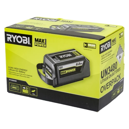 Аккумулятор RY36B80B 36В, 8 А*ч Ryobi 5133005911 фото 4