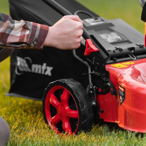 Газонокосилка бензиновая GL41-K, 127 см3, 41 см, 40 л MTX фото 24