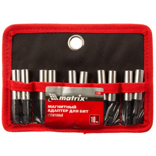 Адаптер магнитный для бит, шестигранный, 10 шт. Matrix фото 7