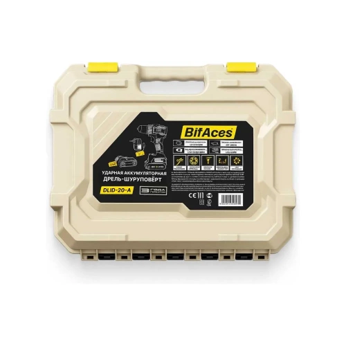 Аккумуляторная ударная дрель-шуруповерт BifAces DLID-20-A фото 6