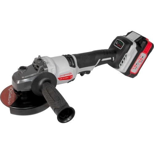 Бесщеточная аккумуляторная угловая шлифмашина Интерскол 125/36ВМЭ Li-ion АПИ (картон, без аккум. и ЗУ) 956.0.0.70 Бесщеточная аккумуляторная угловая шлифмашина Интерскол 125/36ВМЭ Li-ion АПИ (картон, без аккум. и ЗУ) 956.0.0.70