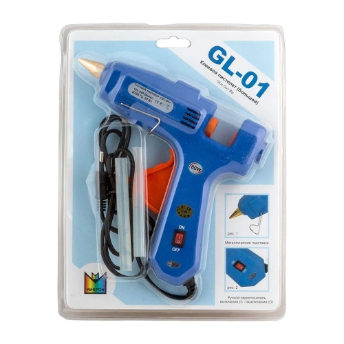 Клеевой пистолет Micron GL-01 d 11.2 мм большой 297327 фото 3