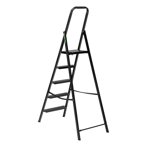 Стремянка 5 ступеней, компактная, стальная Сибртех фото 2