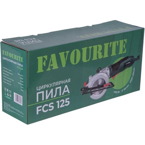 Циркулярная пила FAVOURITE FCS 1100Вт, ф125мм 113220125 фото 4