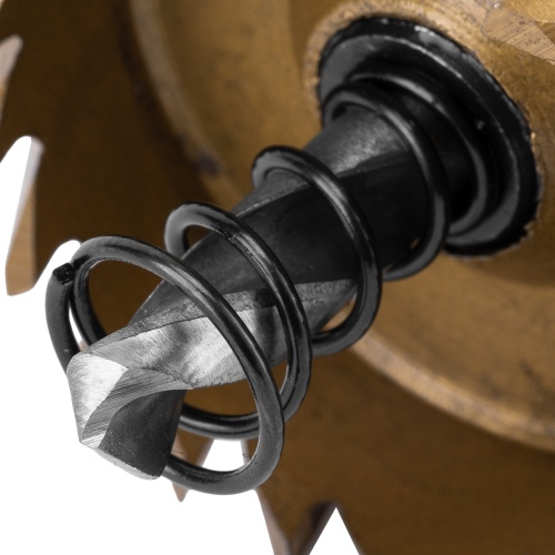 Коронка по металлу HSS, 38 мм, нитридтитановое покрытие Denzel фото 5