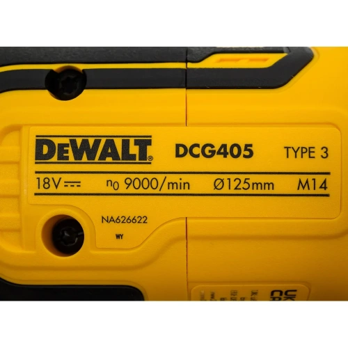 Набор электроинструмента Dewalt DCK2020P2T, 18 В: ударная дрель-шуруповерт DCD791 и угловая шлифмашина DCG405, с 2 АКБ 5 Ач и ЗУ, в кейсе TSTAK, DCK2020P2T-QW фото 11