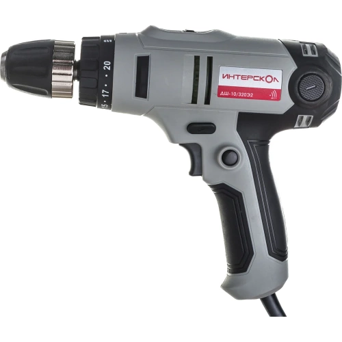 Сетевая дрель-шуруповерт Интерскол ДШ-10/320Э2 220.1.1.00