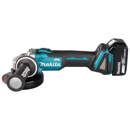 Шлифовальная угловая аккумуляторная машина Makita LXT 18В DGA504RT фото 3