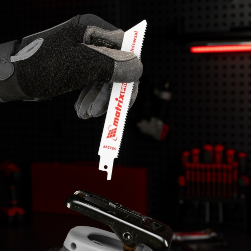 Полотна универсальные для сабельной пилы S922VF, 125/1.8-2.5 мм, Bimetal, 2 шт, Pro Matrix фото 7