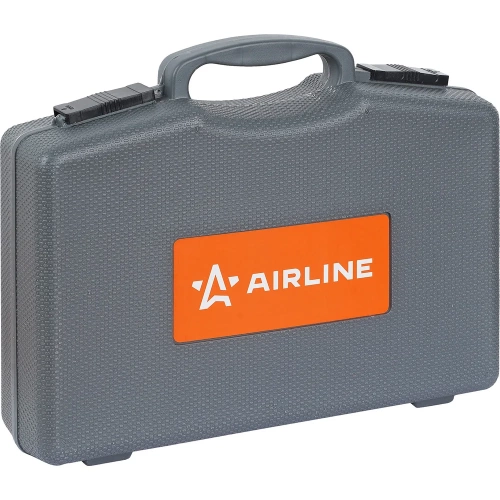 Машинка шлифовальная пневматическая AIRLINE 165мм, 20000об/мин угловая с оснасткой 23пр. кейс ATBR038 фото 8 Машинка шлифовальная пневматическая AIRLINE 165мм, 20000об/мин угловая с оснасткой 23пр. кейс ATBR038 фото 8