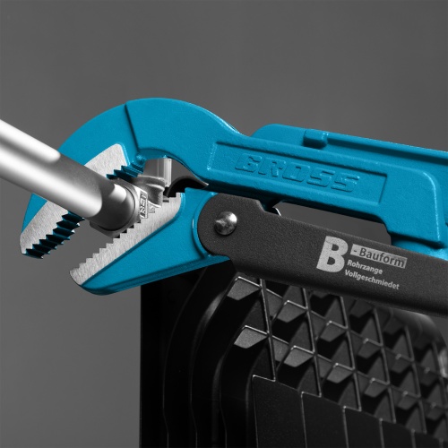 Ключ трубчатый рычажный 1.5, №2, цельнокованый, CrV, тип "B" Gross фото 9